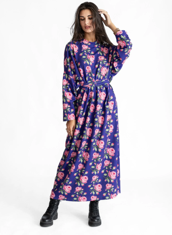 Amber Queen Oversized Futter Dress